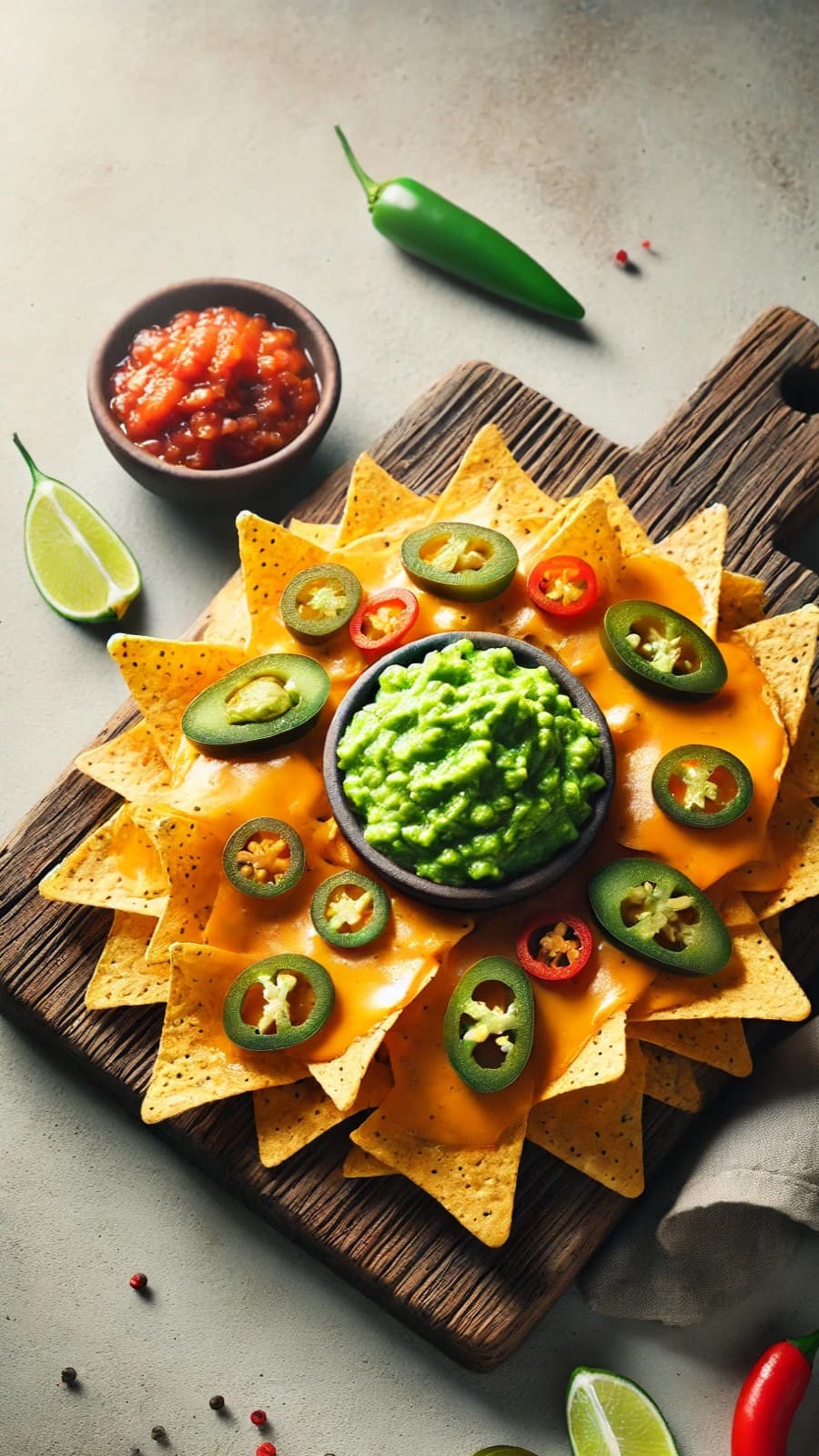 Nachos con Guacamole